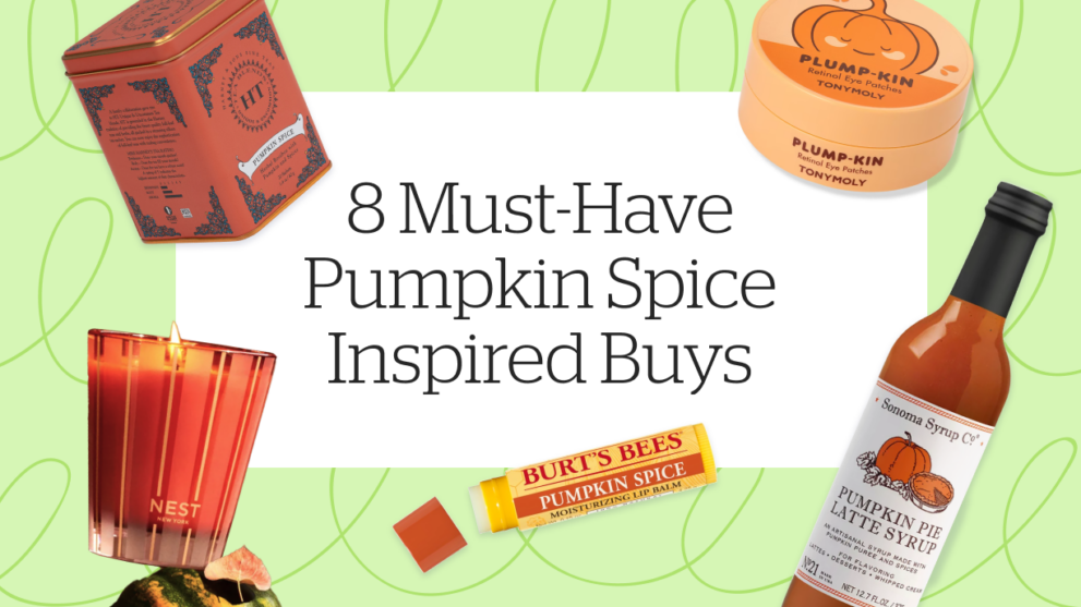 8 Must-Have Pumpkin Spice Inspired Buys